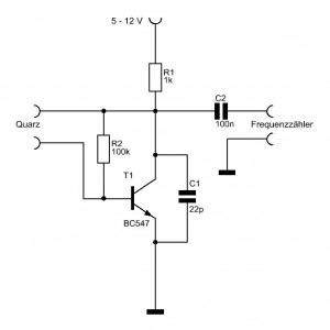 Simple oscillator circuit