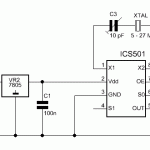 Simple clock multiplier for multiplication factors between 5 - 27 MHz