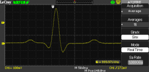 Ever seen a heartbeat on a oscilloscope?