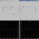 LTspice simulation of the L-Network provided by KJ6QBA