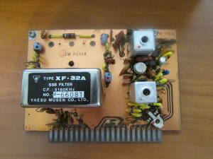 Yaesu FT-101E SSB filter and modulator board