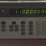 HP8657D used as VHF AM modulated Signal Generator