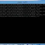 NMEA Output From the GPS locked TCXO