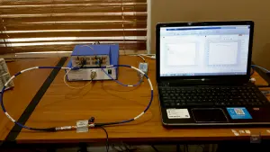 Test setup on the bench