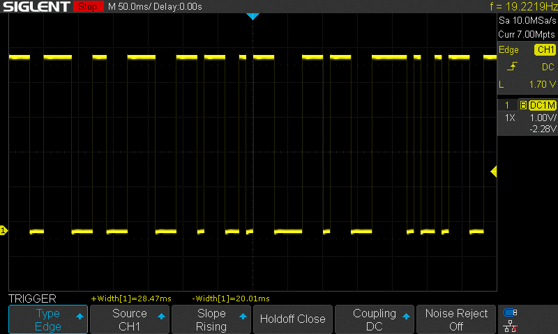 NAVTEX bitstream output on digital pin 2 of the Arduino